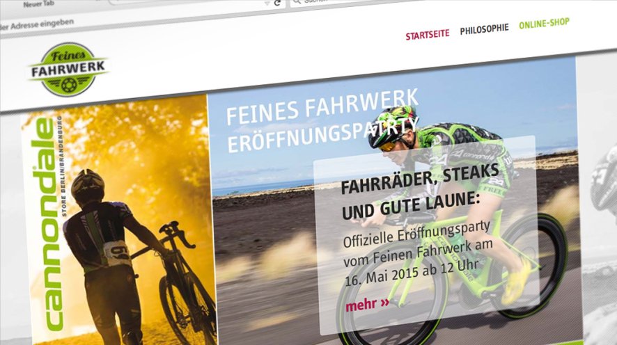 Feines Fahrwerk Startseite