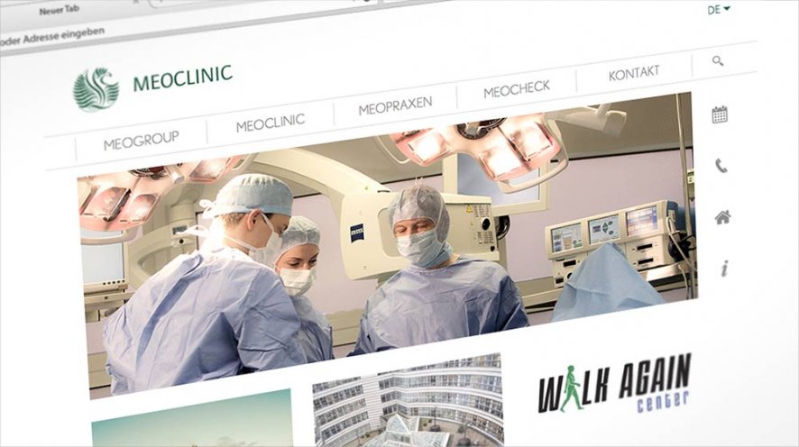 MEOCLINIC Startseite MEOCLINIC Startseite