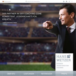 Hans Wetzer Webdesign